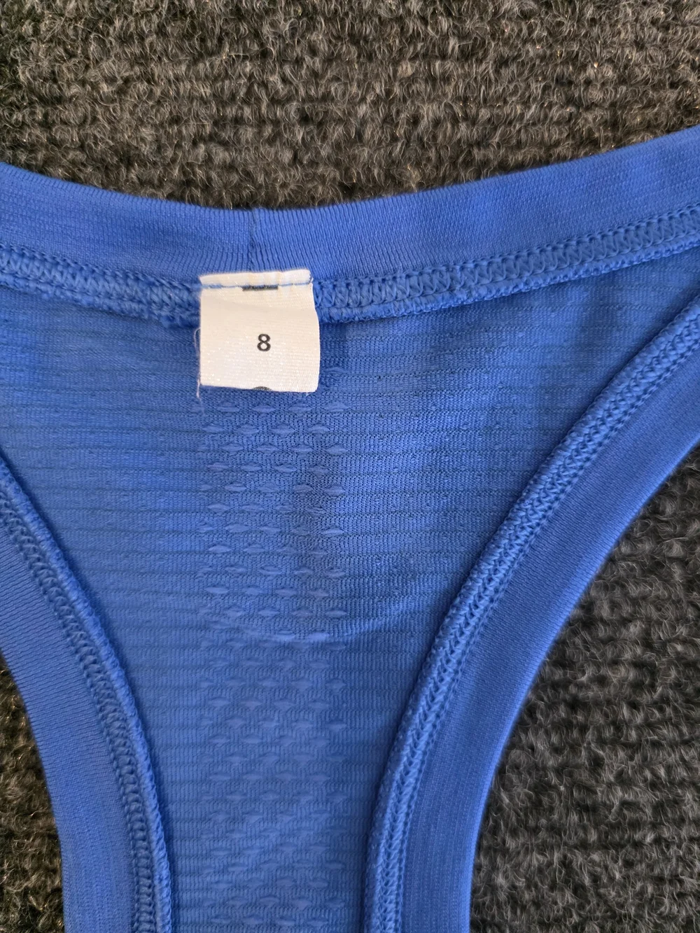 lululemon athletica Women's Blue Racerback Top